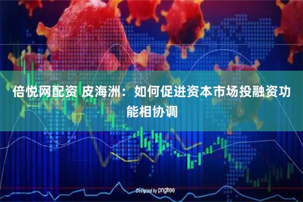 倍悦网配资 皮海洲：如何促进资本市场投融资功能相协调
